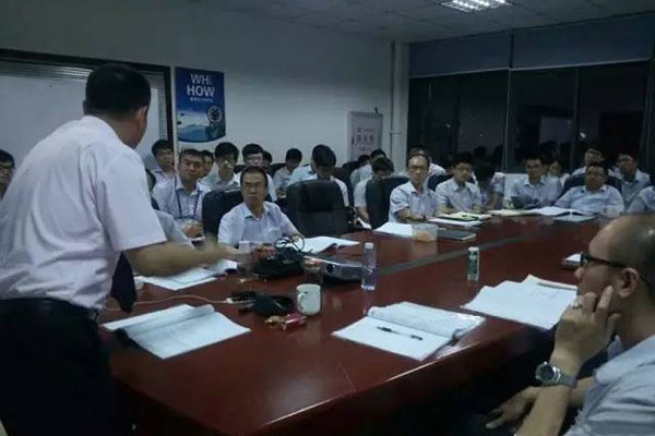 TS16949 quality system for the employees of the welfare workers